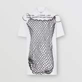 Thumbnail for your product : Burberry Montage Print Cotton PiquÃ© Polo Shirt