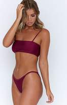 Thumbnail for your product : Sangria 9.0 Swim Rhodes Bandeau Bikini Top Metallic