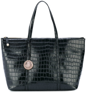 Versace Jeans textured tote bag
