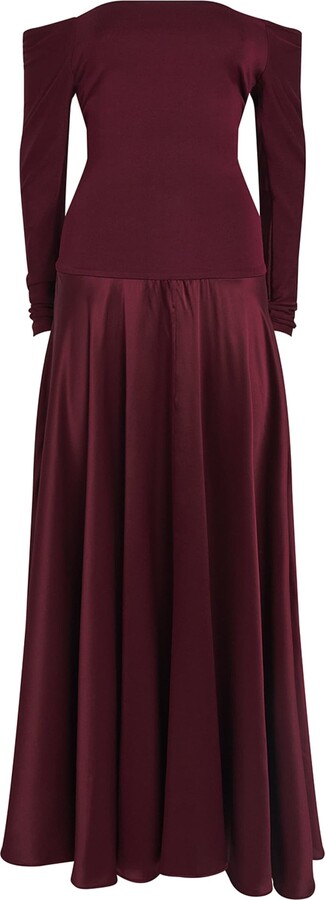 Esse Studios Off-Shoulder Illi Maxi Dress