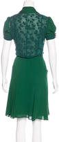 Thumbnail for your product : Gucci Embellished Wrap Dress