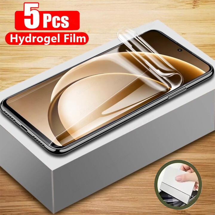 Amour Brave 5PCS Soft Hydrogel Film for Oneplus 15 13 12 11 10 9 8 Pro Not Glass Screen Protector for Onpelus 13R 13S 12R 11R 10R 13T 10T 8T
