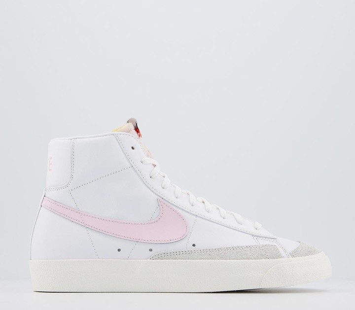 Blazer mid 77 trainers white pink foam sail Clearance