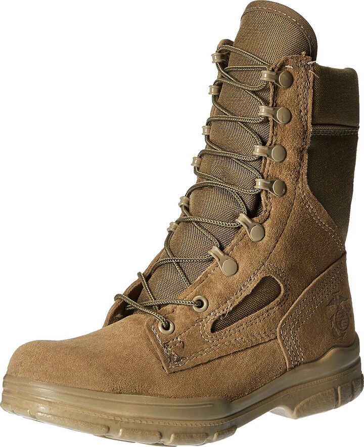 Tactical Steel Toe Boots For Men Bates Rush Mid Work Composite Toe