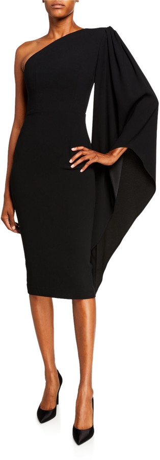 alex perry one shoulder dress