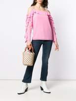 Thumbnail for your product : Blugirl cold-shoulder ruffle top