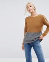 Thumbnail for your product : Selected Contrast Boatneck Jumper