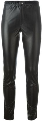 Etoile Isabel Marant 'Jeffrey' faux leather trousers - women - Cotton/Polyurethane/Viscose - 42