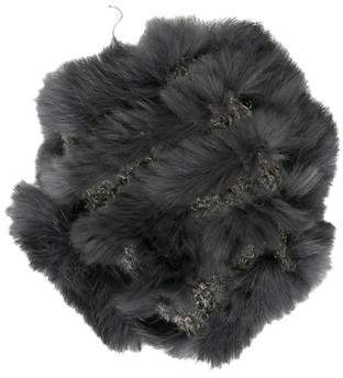 Jocelyn Fur-Trimmed Knit Mittens w/ Tags