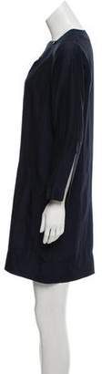 Stella McCartney Silk Long Sleeve Mini Dress