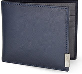 Thumbnail for your product : Armani Collezioni Bi-fold Saffiano leather wallet - for Men
