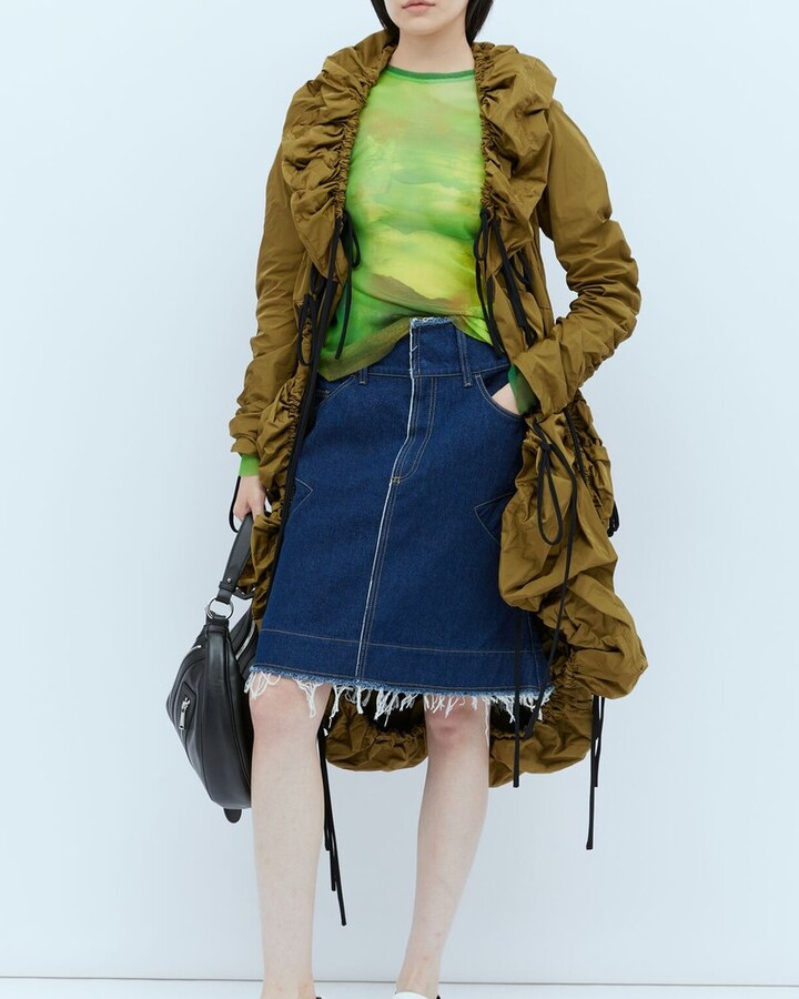 Paula Canovas Del Vas Draped Hooded Parka