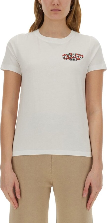 Kenzo Verdy Market Embroidered T-Shirt