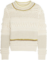 Thumbnail for your product : Chloé Textured wool-blend sweater