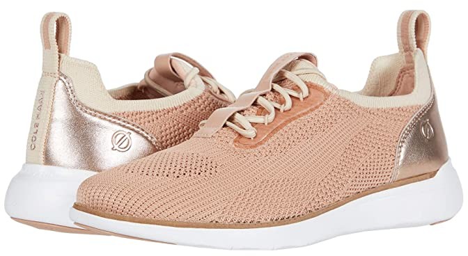 ladies rose gold trainers