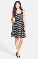 Thumbnail for your product : Trina Turk 'Kristen' Belted Fit & Flare Dress