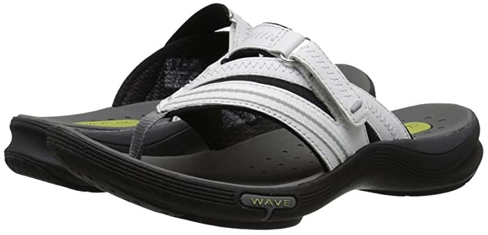 clarks wave sandals womens