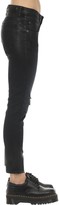 Thumbnail for your product : R 13 Boy Straight Leg Coated Cotton Jeans