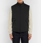Thumbnail for your product : Loro Piana Reversible Quilted Storm System Shell And Virgin Wool-blend Gilet - Black