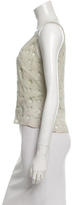 Thumbnail for your product : Alice + Olivia Silk Embellished Top