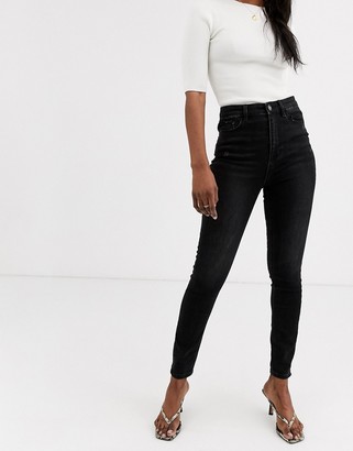 stradivarius black jeans