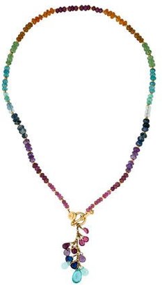 Laura Gibson 22K Multistone Bead Necklace