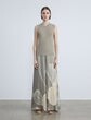 Thumbnail for your product : Lafayette 148 New York Finespun Voile Ribbed V Neck Sleeveless Top