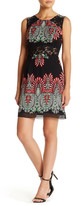 Thumbnail for your product : Anna Sui Feather Folly Silk Dress