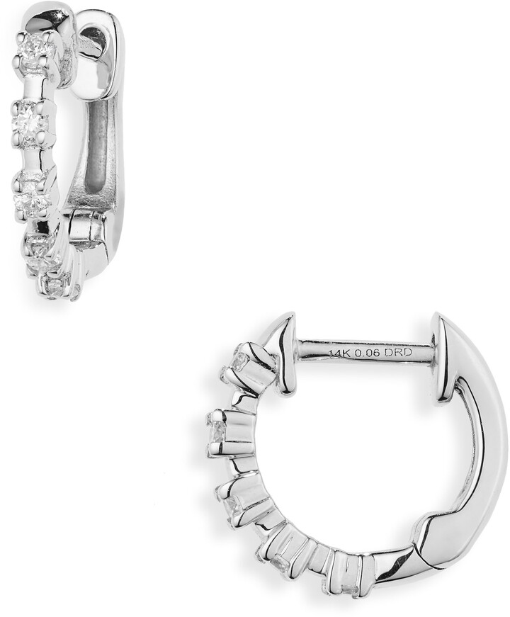 Dana Rebecca Designs Ava Bea Mini Huggie Hoop Earrings - ShopStyle