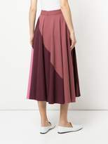 Thumbnail for your product : Roksanda panelled midi skirt