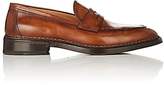 Thumbnail for your product : Fratelli Giacometti Men's Burnished Leather Penny Loafers - Brown