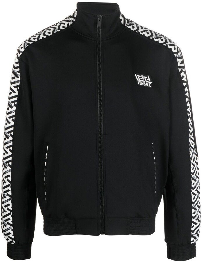 Versace Grecaprint zipup track jacket ShopStyle