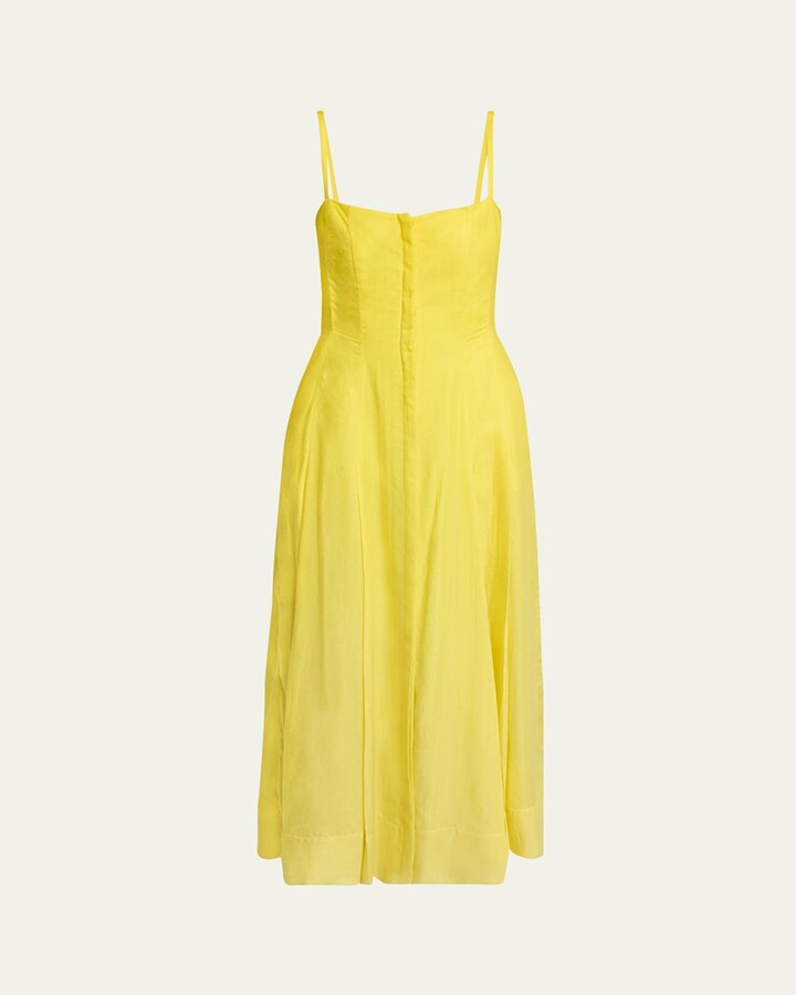 Gabriela Hearst Magritte Cashmere Midi Dress