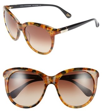 Diane von Furstenberg 'Riley' 55mm Retro Sunglasses