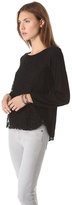 Thumbnail for your product : Ella Moss Victoria Baseball Blouse