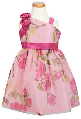 Sorbet Floral Print Dress (Toddler Girls, Little Girls & Big Girls)