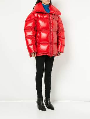 Calvin Klein zipped padded jacket