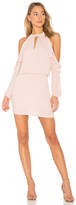 Thumbnail for your product : Krisa Ruffle Shoulder Dress