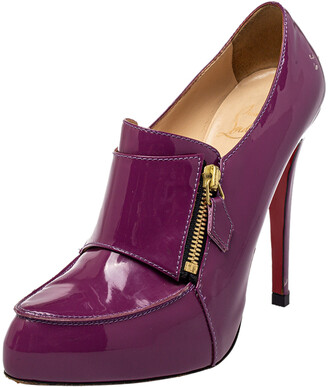 Tilstedeværelse der teleskop Christian Louboutin Purple Shoes For Women | Shop the world's largest  collection of fashion | ShopStyle UK