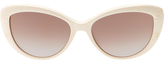 Thumbnail for your product : Valentino Cat Eye Rose Frame