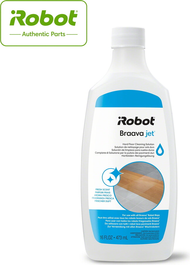 iRobot Authentic Replacement Parts- Braava Jet Hard Floor Cleaning Solution, Compatible with all Braava Robot Mops