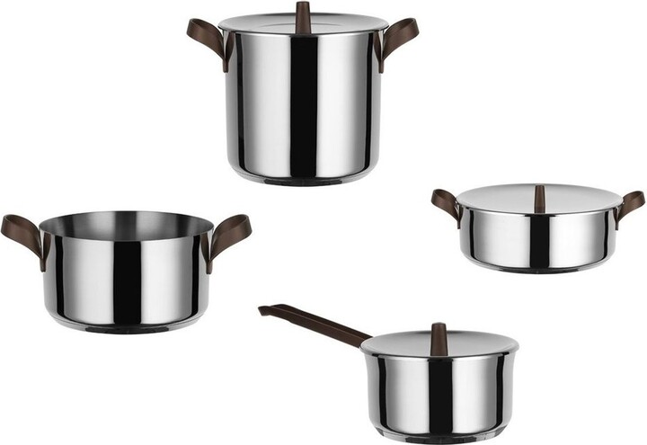 Alessi Edo Pack Of 7 Pots And Pans