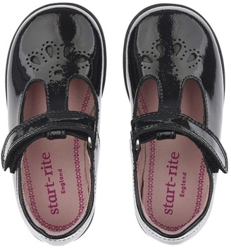 Start Rite Girls Daisy May School Shoes - Black