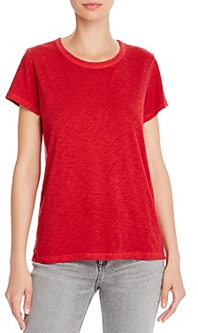 rag and bone red t shirt