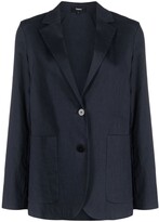 Thumbnail for your product : Theory Single-Breasted Linen Blazer