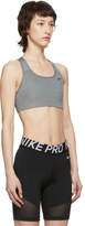 Thumbnail for your product : Nike Grey Mini Swoosh Sport Bra