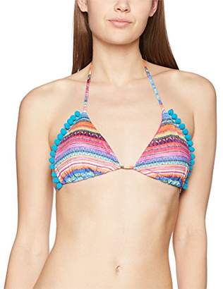 Ipanema Women's 827003-00 Triangle Bikini Top - Multicolour - 10