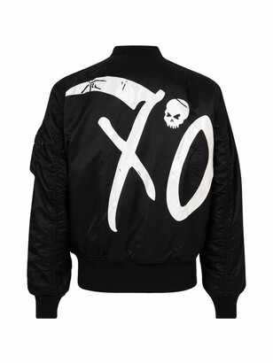 The Weeknd x Warren Lotas XO bomber jacket - ShopStyle