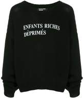 Thumbnail for your product : Enfants Riches Deprimes Classique logo sweater