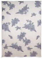 Thumbnail for your product : Brunello Cucinelli Floral Linen Scarf